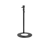 amaran Support de Bureau - Support de lumière de Table réglable en Hauteur avec vis 1/4"-20, Inclinaison réglable et Base lestée pour Le Streaming, la Photo et la création vidéo - Noir