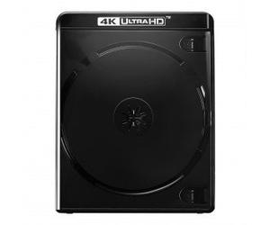 Amaray Boitiers Double Blu-Ray 4K, 15 mm, Machine-Pack-Quality, Noir, 10 pièces