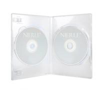 Amaray Boitiers Double DVD, 15 mm, Machine-Pack-Quality, Transparent, 50 pièces