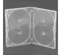 amaray DVD-opbergdoos Case/multibox en Transparent pour contenir 4 disques amaray