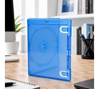 Amaray Lot de 10 boîtiers de rangement pour Blu-Ray 14 mm