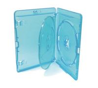 Amaray Lot de 20 boîtiers DVD/Blu-Ray pour 3 disques Transparent 15 mm