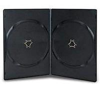 Amaray Lot de 5 étuis doubles doubles pour DVD Noir Face face face face à face 7 mm dans emballage Dragon Trading