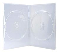 Amaray Lot de 5 étuis DVD Double Transparent Face Face Face Face arrière 14 mm dans
