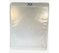 Amaray Vortex Lot de 10 boîtiers simples transparents Tranche de 14 mm