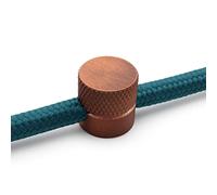 Amarcords - 10 Décentrateurs de presse-étoupe en aluminium avec réglage de câble visible. Pour lampes et suspensions. Couleur BRONZE