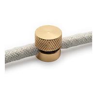 Amarcords - 3 Décentrateurs de presse-étoupe en aluminium avec réglage de câble visible. Pour lampes et suspensions. Couleur OR