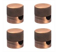 Amarcords - 4 Décentrateurs de presse-étoupe en aluminium avec réglage de câble visible. Pour lampes et suspensions. Couleur BRONZE