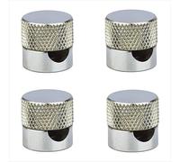 Amarcords - 4 Décentrateurs de presse-étoupe en aluminium avec réglage de câble visible. Pour lampes et suspensions. Couleur CHROMÉ