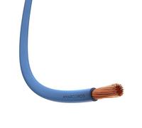 Amarcords - Câble électrique section 1x2,5mm, couleur: BLEU. Cordon unipolaire FS17, 10 mètres