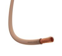 Amarcords - Câble électrique section 1x2,5mm, couleur: MARRON. Cordon unipolaire FS17, 100 mètres