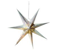 AMARE Étoile LED 60 x 20 x 60 cm Argenté