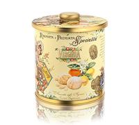 Amaretti Virginia Biscuit Amaretti doux à l'orange et au citron, 220 g, fabriqué en Italie