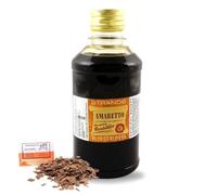 Amaretto Arôme 250 ml + Copeaux de Chêne Français 20 g - Esprit Sans Alcool, Parfum pour Cocktails, Liqueurs Maison et Pâtisserie
