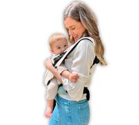 Amarsupiel - Porte Bébé Ergonomique - Confortable & Ajustement Simple - Kangourou Porte Bebe - Pour Nouveau-Né - Sûr & Respirant - Porte-bébé jusqu'à 15kg (beige)