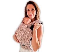 Amarsupiel - Porte Bébé Ergonomique - Confortable & Ajustement Simple - Kangourou Porte Bebe - Pour Nouveau-Né - Sûr & Respirant - Porte-bébé jusqu'à 15kg (Wild Rose)