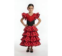 AMARU SANCHESU Robe pour fille pour danse flamenco ou sévillane