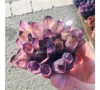 Amas de cristaux naturels, améthyste, spécimen de Quartz violet, cristaux bruts for la maison