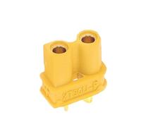 Amass Lot de 40 connecteurs XT30U mâles et femelles pour batterie Lipo et ESC 10/20/50 paires de connecteurs plaqués or pour drone, avion, voiture