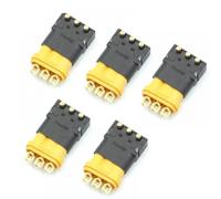 Amass MR60PW Ensemble de connecteurs de Moteur ESC à Trois cœurs compatibles avec Les modèles RC Aircraft Plugs Masculins et féminins dans Les Options de 5 10 20 Paires(10 Pairs)
