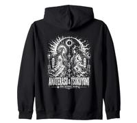 Amaterasu et Tsukuyomi Sun divise Le Mythe de la Lune Sweat à Capuche