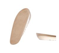 AMateschitz Augmenter la hauteur Semelles intérieures autocollantes Coussinets de talon Semelle intérieure Semelles de chaussures en silicone Inserts invisibles en daim pour homme 1,5 cm