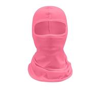 AMateschitz Cagoule camouflage Cagoule chaude pour le soleil Masque facial respirant Masque intégral Coupe-vent Cagoule tempête Camo, uni, Python, à carreaux 40 x 25 cm, Rose #1, taille unique