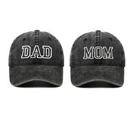 AMateschitz Casquette de baseball DAD Maman Mini Parent-Enfant Casquette de Baseball Unisexe Vintage Casquette de Baseball Classique Coton Casquette de Baseball Réglable Famille Chapeau Ensemble pour
