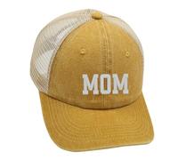 AMateschitz Casquettes de baseball Mère et Père Réglable Casquette de Baseball Casquette Trucker Homme et Femme Casquette de Baseball Filet Vintage Pare-soleil Cadeau pour les parents, MOM Jaune