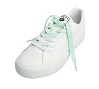 AMateschitz Lot de 2 paires de lacets plats multicolores avec dégradé de couleur arc-en-ciel - Largeur : 8 mm - Lacets de rechange pour chaussures de loisirs, vert, 140 cm