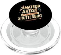 Amateur Artist Passionate Shutterbug Art Photography PopSockets PopGrip pour MagSafe