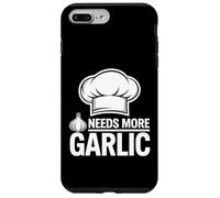 Amateur d'ail. Chef Italien. A Besoin de Plus d'ail Coque pour iPhone 7 Plus/8 Plus
