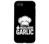 Amateur d'ail. Chef Italien. A Besoin de Plus d'ail Coque pour iPhone SE (2020) / 7/8