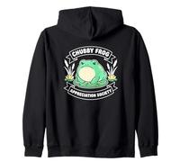 Amateur d'amphibiens de la Chubby Frog Appreciation Society Sweat à Capuche