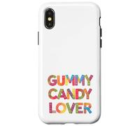 Amateur de Bonbons en gélatine pour Les accros à la malbouffe Coque pour iPhone X/XS