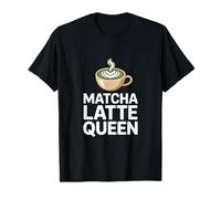 Amateur de café Matcha Latte Queen T-Shirt