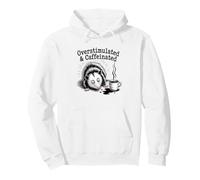 Amateur de café PossumOpossum surstimulé et caféiné Sweat à Capuche