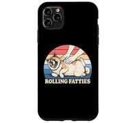 Amateur de Chiens américain Akita Rolling Fatties Pun Joke Coque pour iPhone 11 Pro Max