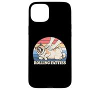 Amateur de Chiens américain Akita Rolling Fatties Pun Joke Coque pour iPhone 15 Plus
