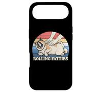 Amateur de Chiens américain Akita Rolling Fatties Pun Joke Coque pour iPhone Air