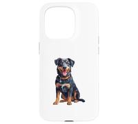 Amateur de Chiens Beauceron, Joli Portrait de Chiot pour Les propriétaires Coque pour iPhone 15 Pro
