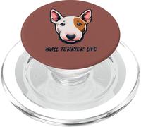 Amateur de Chiens Bull Terrier Life English Bully PopSockets PopGrip pour MagSafe