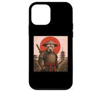 Amateur de Chiens Ukiyo-e Japonais Vintage Pit Bull Samurai Warrior Coque pour iPhone 12 Mini