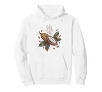 Amateur De Chocolat Art Cabosse Cacao Botanique Illustration Sweat à Capuche