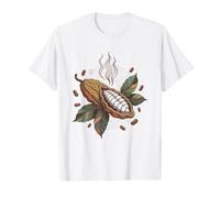 Amateur De Chocolat Art Cabosse Cacao Botanique Illustration T-Shirt