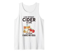 Amateur de cidre drôle, Une journée sans cidre, C'est comme Une Blague Débardeur