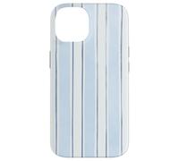 Amateur de couleurs aquarelle à rayures bleu glacial et ardoise Coque pour iPhone 14