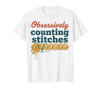Amateur de Crochet Amusant Qui Compte Les Points de Suture de façon obsessionnelle T-Shirt
