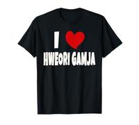 Amateur de Cuisine coréen Corée du Sud I Love Hweori Gamja T-Shirt