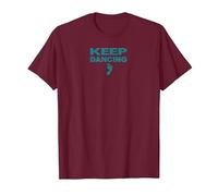 Amateur de danse motivant Keep Dancing Foot T-Shirt, Homme, Marron, 3XL